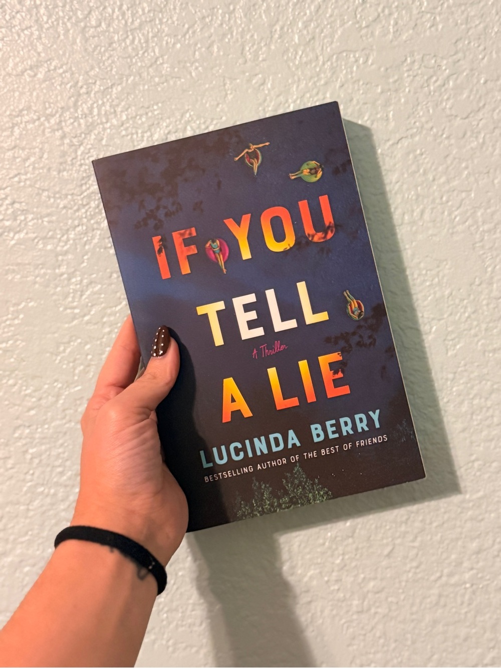 If You Tell A Lie - Navy Blue Paperback